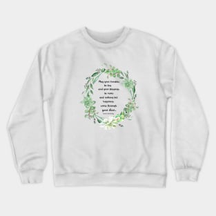 Irish blessing Crewneck Sweatshirt